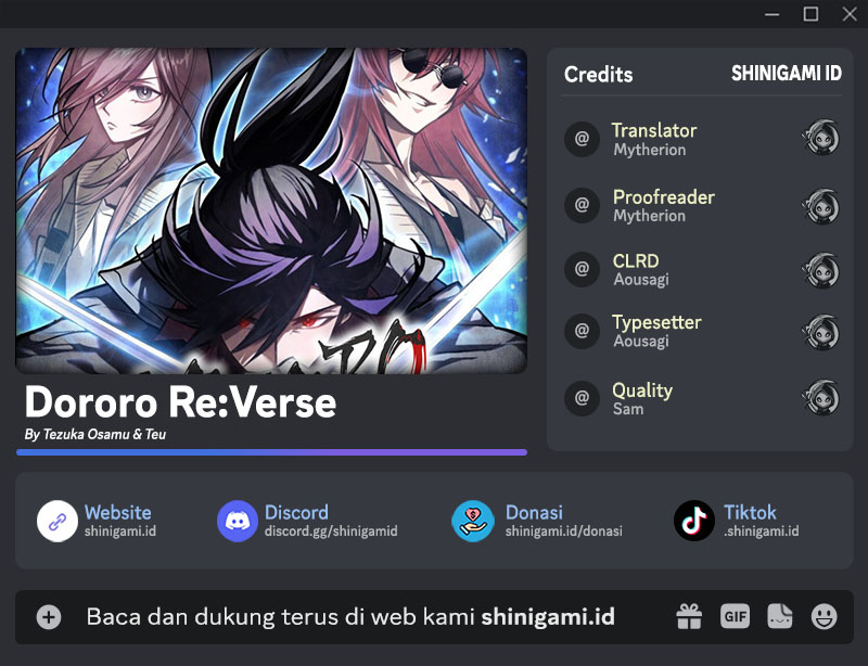 Dororo Re:Verse Chapter 19 Gambar 1