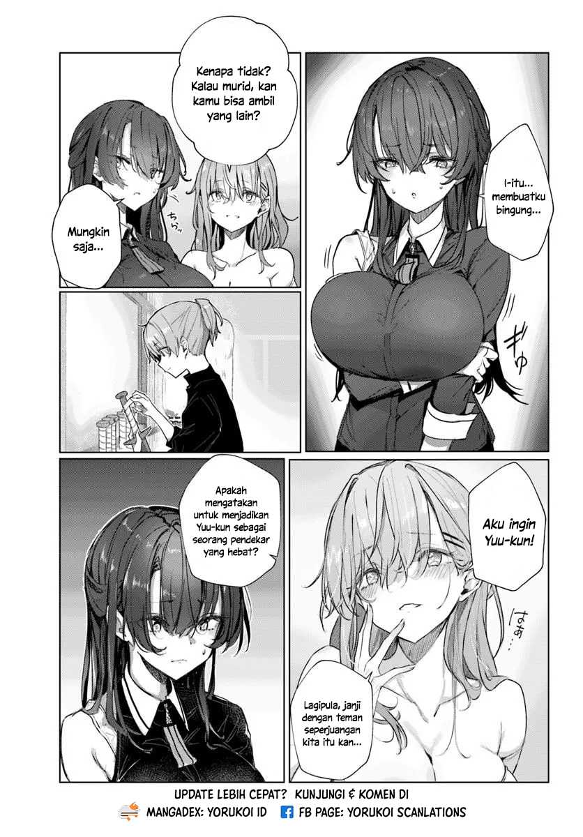 Doukyo Shiteiru Kensei no Onna Shishou ga Kawaisugite Mainichi Shiawase Desu Chapter 06 Gambar 3