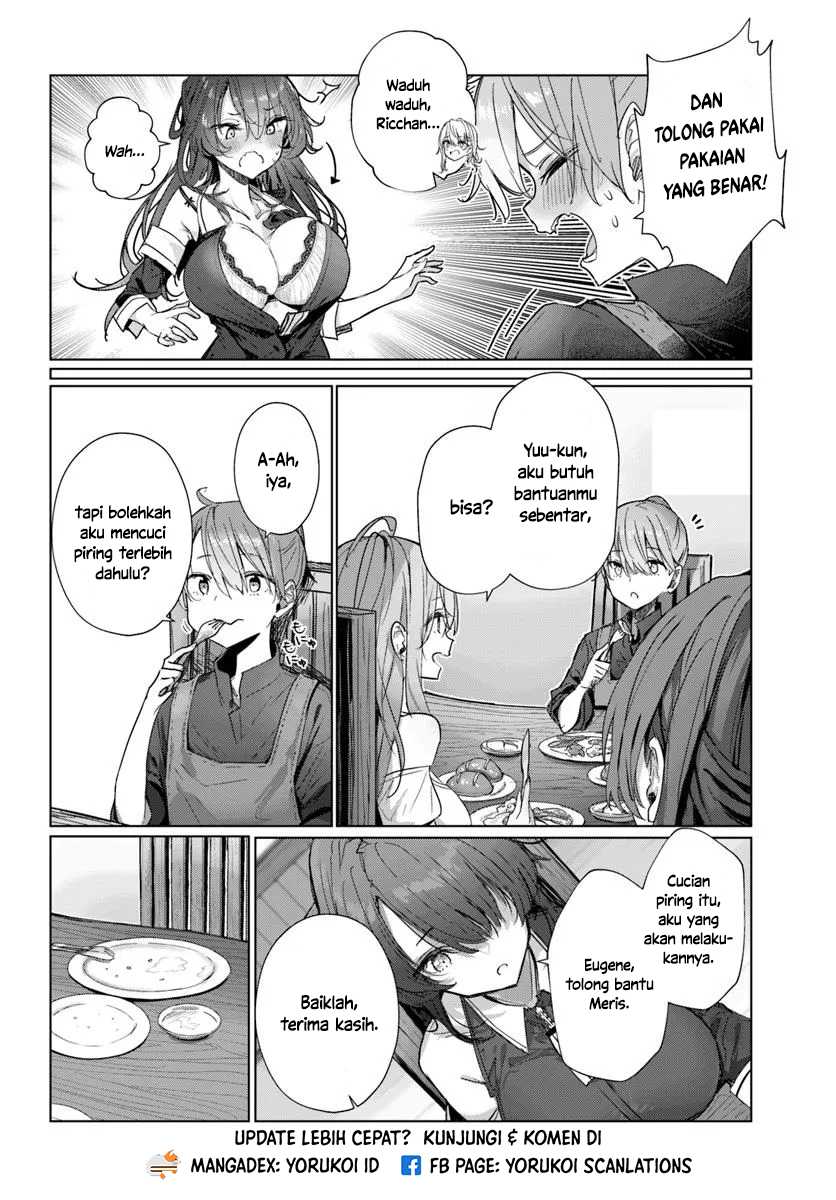 Doukyo Shiteiru Kensei no Onna Shishou ga Kawaisugite Mainichi Shiawase Desu Chapter 06 Gambar 8