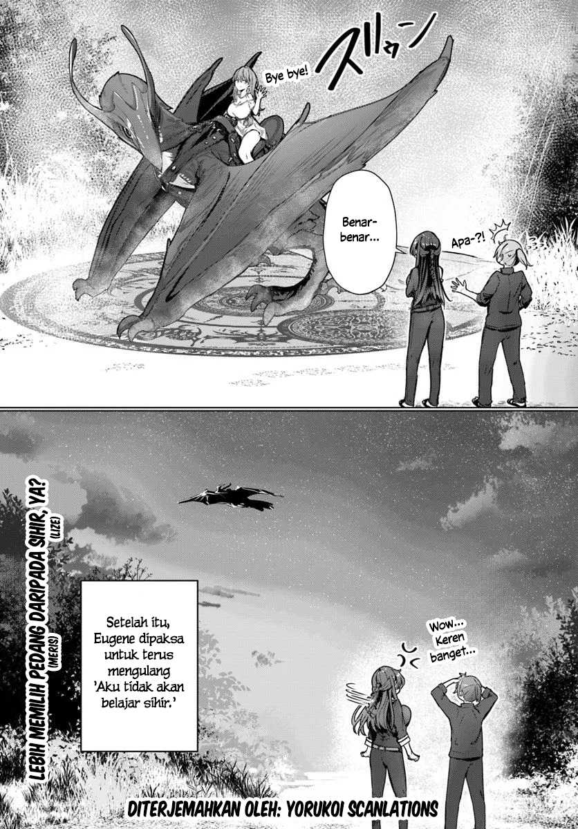 Doukyo Shiteiru Kensei no Onna Shishou ga Kawaisugite Mainichi Shiawase Desu Chapter 06 Gambar 24