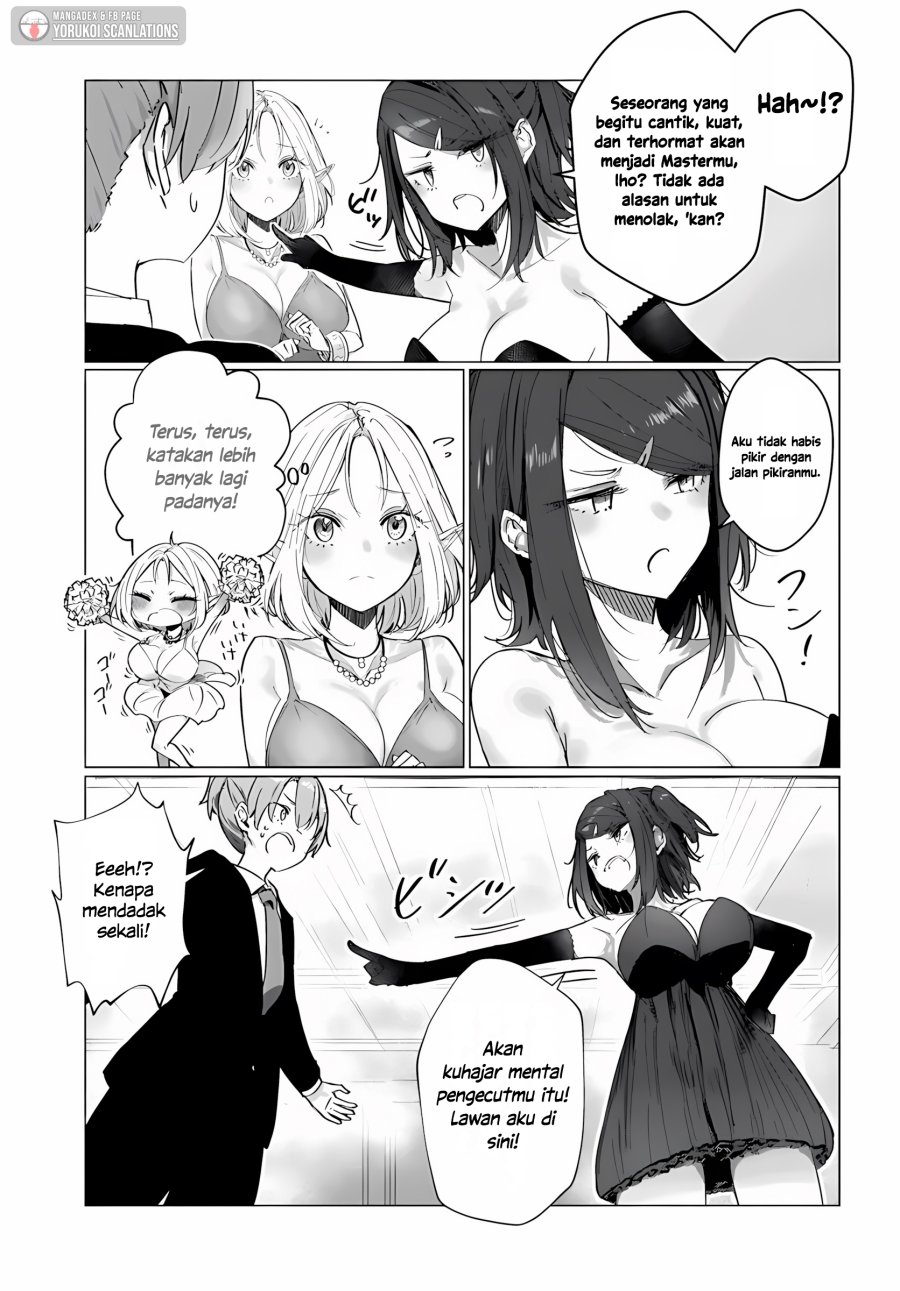 Doukyo Shiteiru Kensei no Onna Shishou ga Kawaisugite Mainichi Shiawase Desu Chapter 09.1 Gambar 3