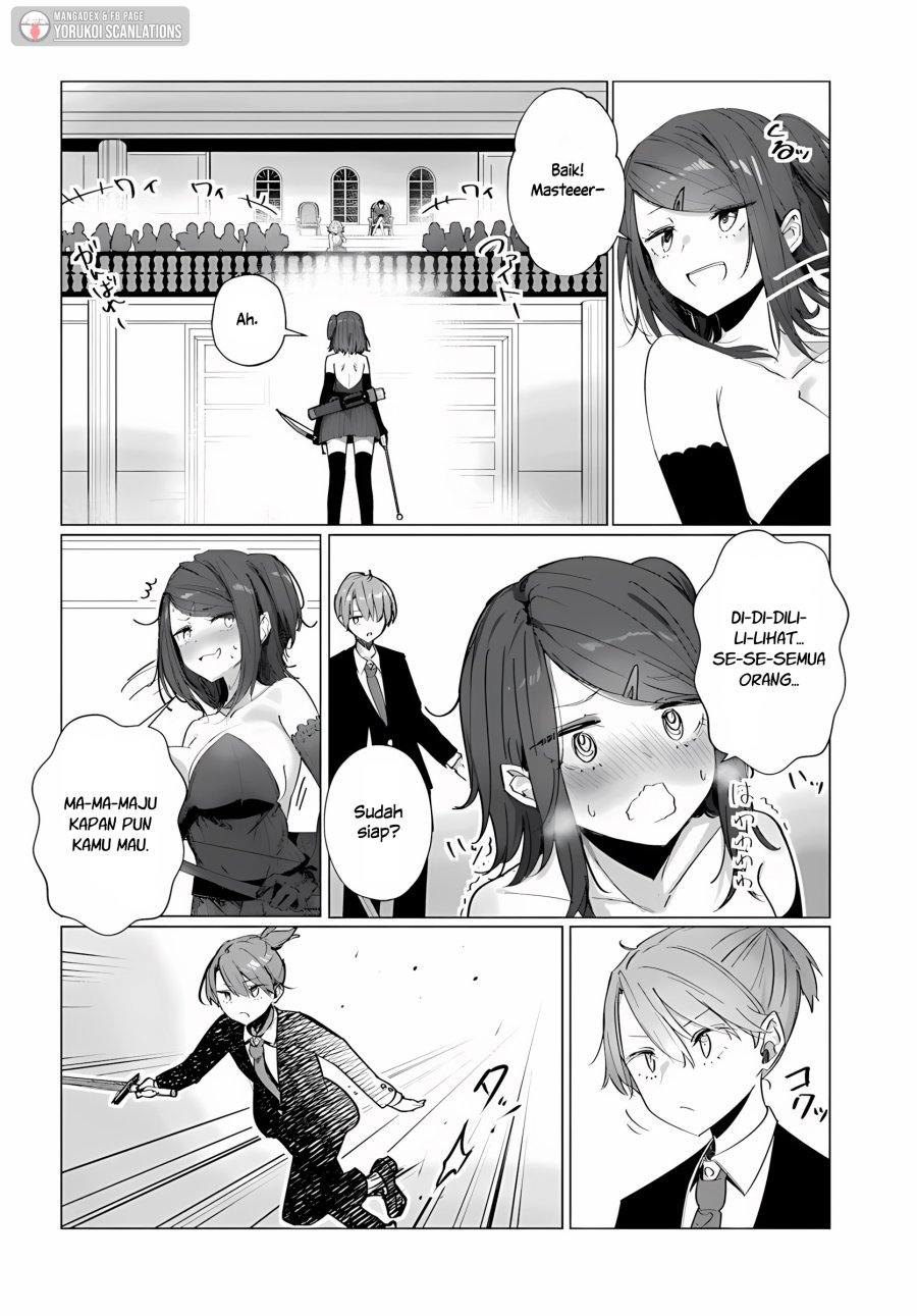 Doukyo Shiteiru Kensei no Onna Shishou ga Kawaisugite Mainichi Shiawase Desu Chapter 09.1 Gambar 8