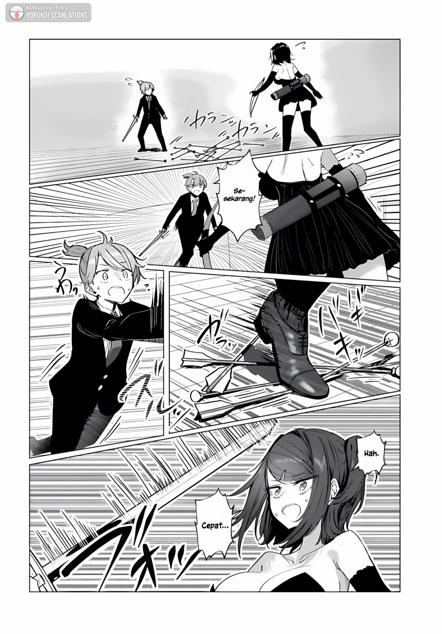 Doukyo Shiteiru Kensei no Onna Shishou ga Kawaisugite Mainichi Shiawase Desu Chapter 09.1 Gambar 12