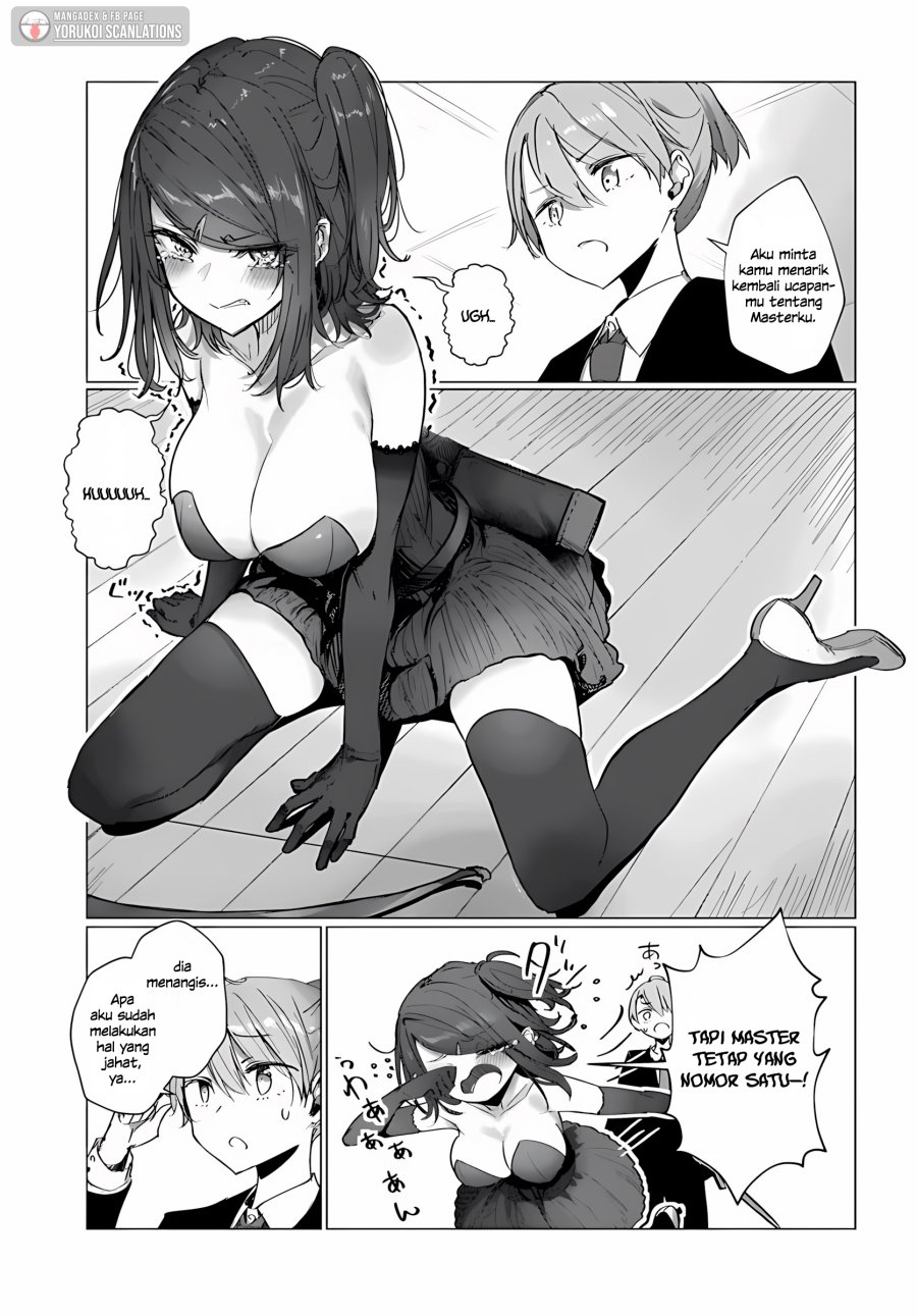 Doukyo Shiteiru Kensei no Onna Shishou ga Kawaisugite Mainichi Shiawase Desu Chapter 09.1 Gambar 15