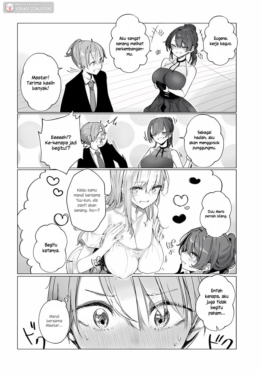 Doukyo Shiteiru Kensei no Onna Shishou ga Kawaisugite Mainichi Shiawase Desu Chapter 09.1 Gambar 16