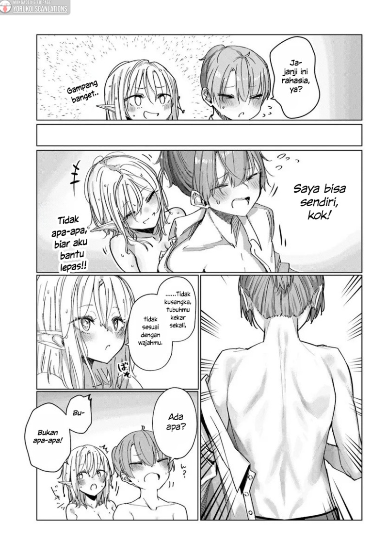 Doukyo Shiteiru Kensei no Onna Shishou ga Kawaisugite Mainichi Shiawase Desu Chapter 09.2 Gambar 8