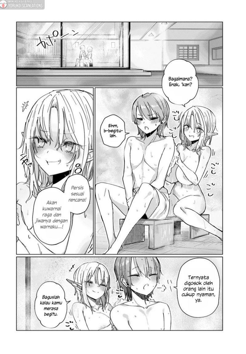 Doukyo Shiteiru Kensei no Onna Shishou ga Kawaisugite Mainichi Shiawase Desu Chapter 09.2 Gambar 9