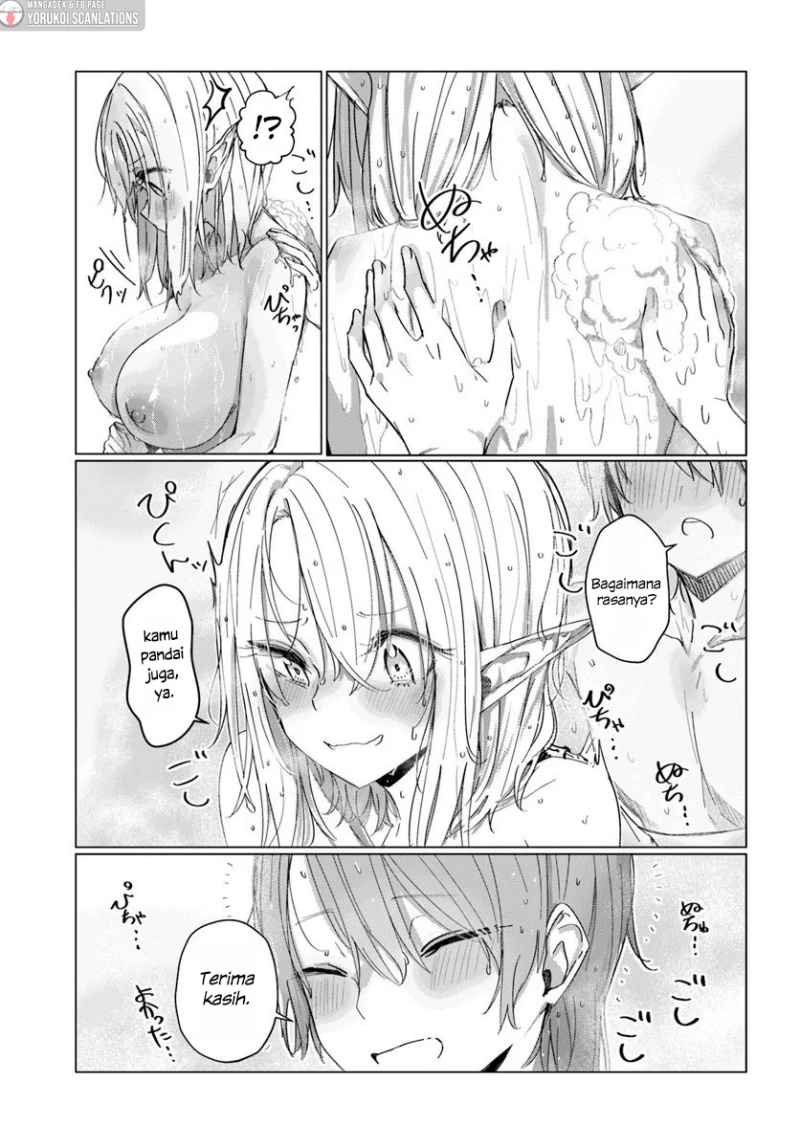 Doukyo Shiteiru Kensei no Onna Shishou ga Kawaisugite Mainichi Shiawase Desu Chapter 09.2 Gambar 12