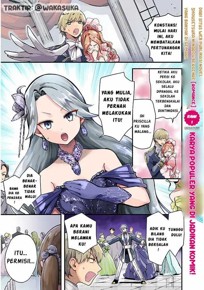 Doumo Zense de Satsuriku no Madougu wo Tsukutteita Shishaku Reijou desu Chapter 01 Gambar 2