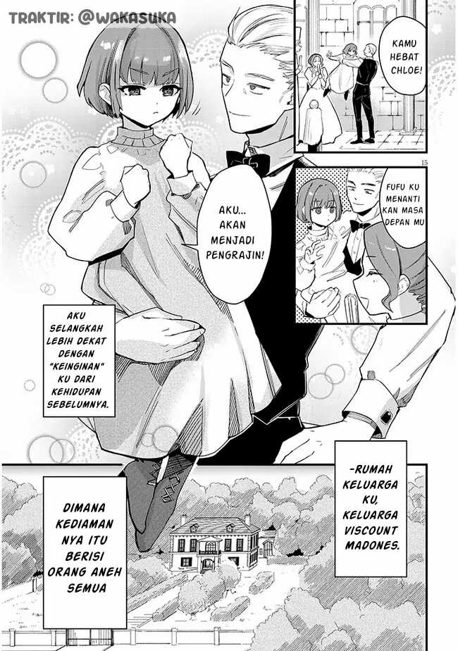 Doumo Zense de Satsuriku no Madougu wo Tsukutteita Shishaku Reijou desu Chapter 01 Gambar 15