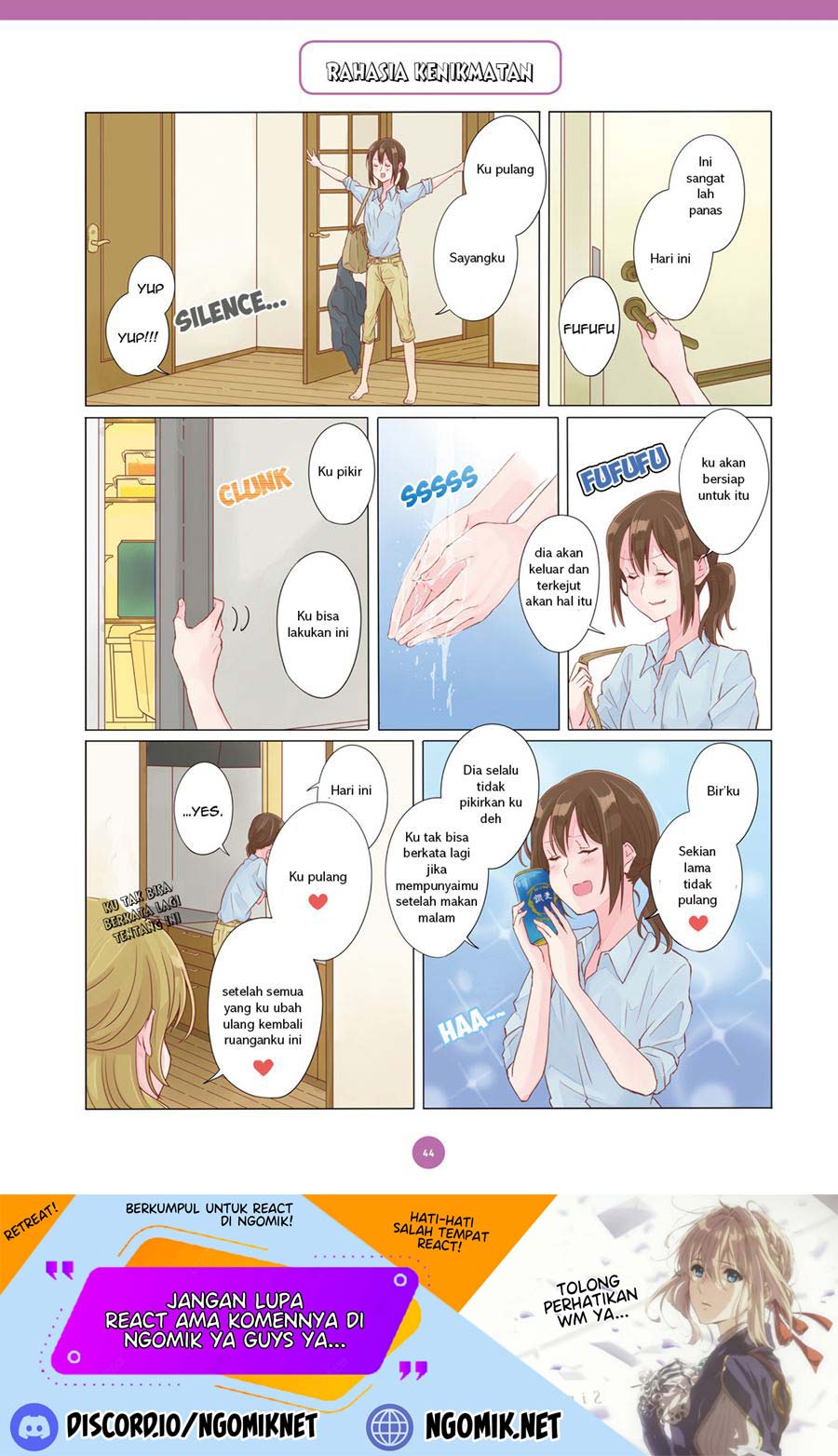Dousei Seikatsu Chapter 04 Gambar 3