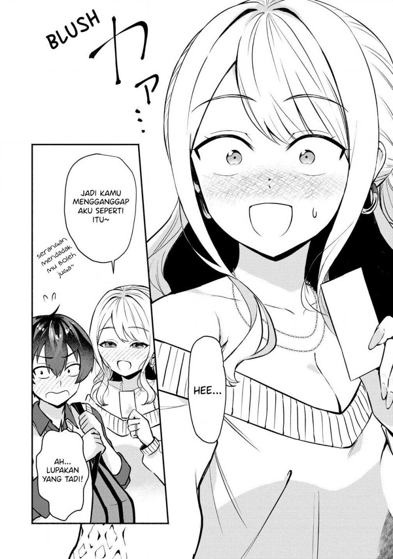 Douyara Ore wa Imadoki Gal na Toshiue Osananajimi kara Gekiomo Kanjou wo Mukerareteiru Rashii Chapter 02.2 Gambar 4