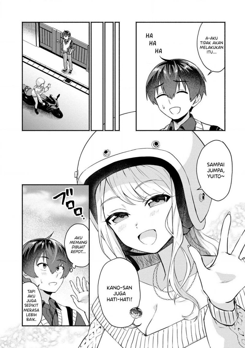 Douyara Ore wa Imadoki Gal na Toshiue Osananajimi kara Gekiomo Kanjou wo Mukerareteiru Rashii Chapter 02.2 Gambar 7