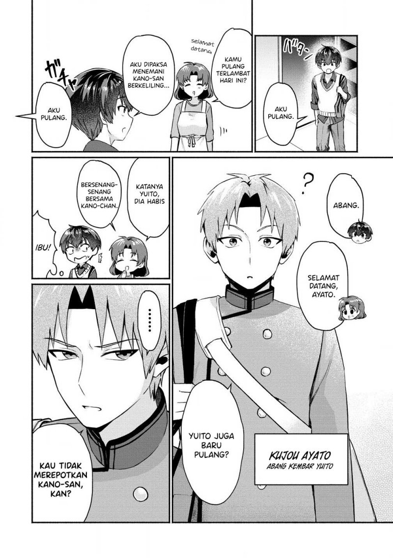 Douyara Ore wa Imadoki Gal na Toshiue Osananajimi kara Gekiomo Kanjou wo Mukerareteiru Rashii Chapter 02.2 Gambar 8