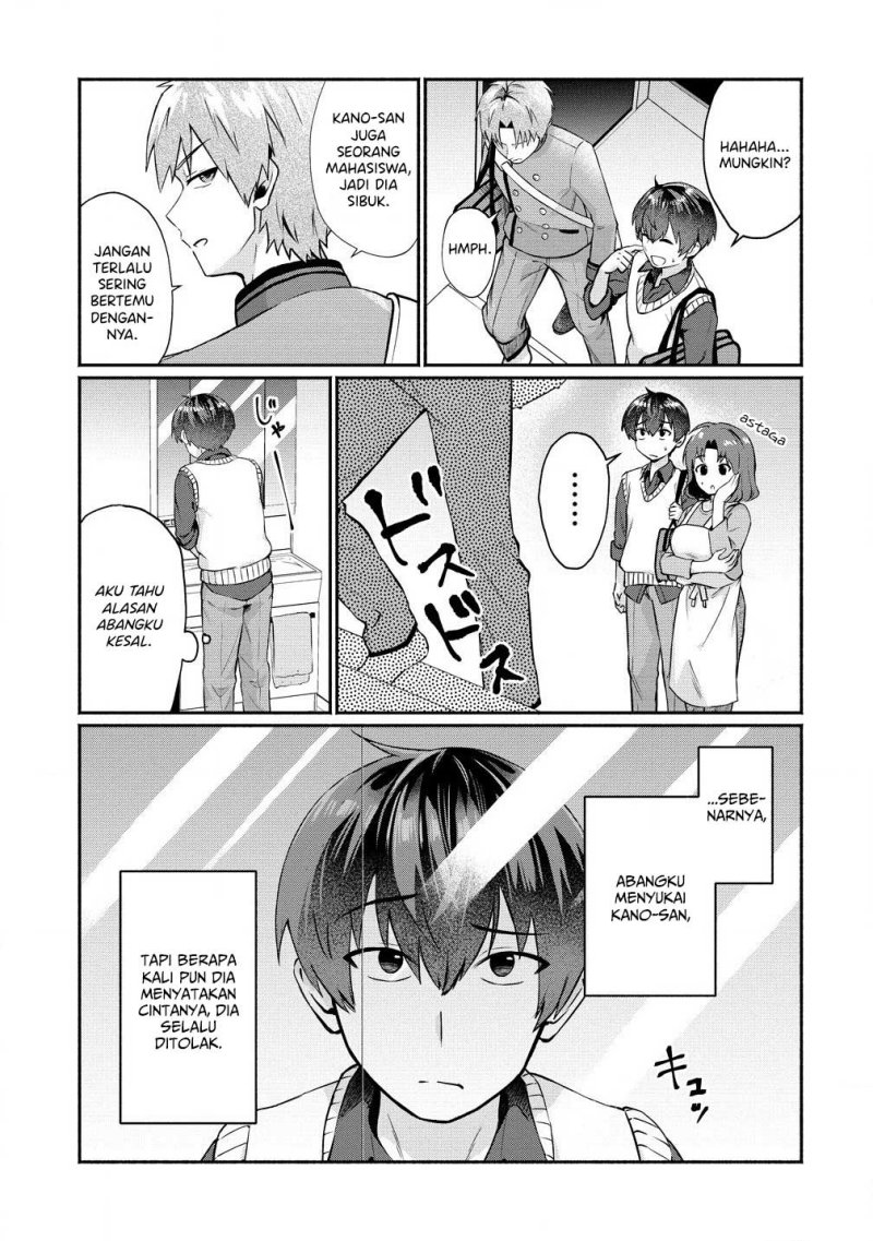 Douyara Ore wa Imadoki Gal na Toshiue Osananajimi kara Gekiomo Kanjou wo Mukerareteiru Rashii Chapter 02.2 Gambar 9