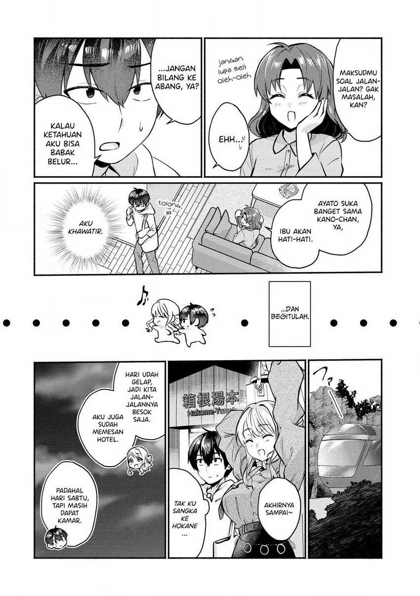Douyara Ore wa Imadoki Gal na Toshiue Osananajimi kara Gekiomo Kanjou wo Mukerareteiru Rashii Chapter 03.2 Gambar 3