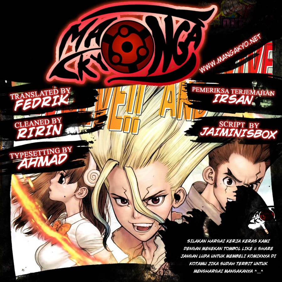 Dr. Stone Chapter 08.5 Gambar 1