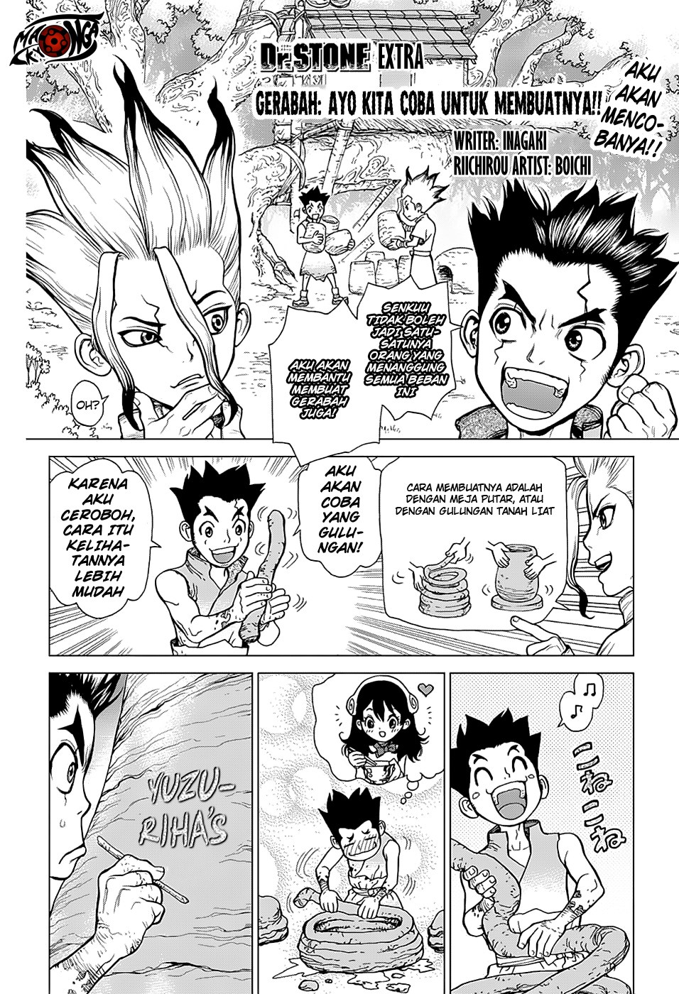 Dr. Stone Chapter 08.5 Gambar 2