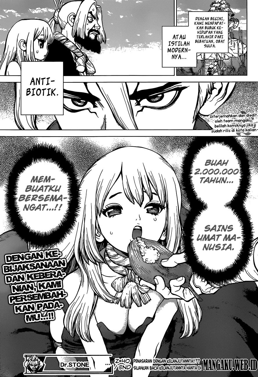 Dr. Stone Chapter 40 Gambar 21