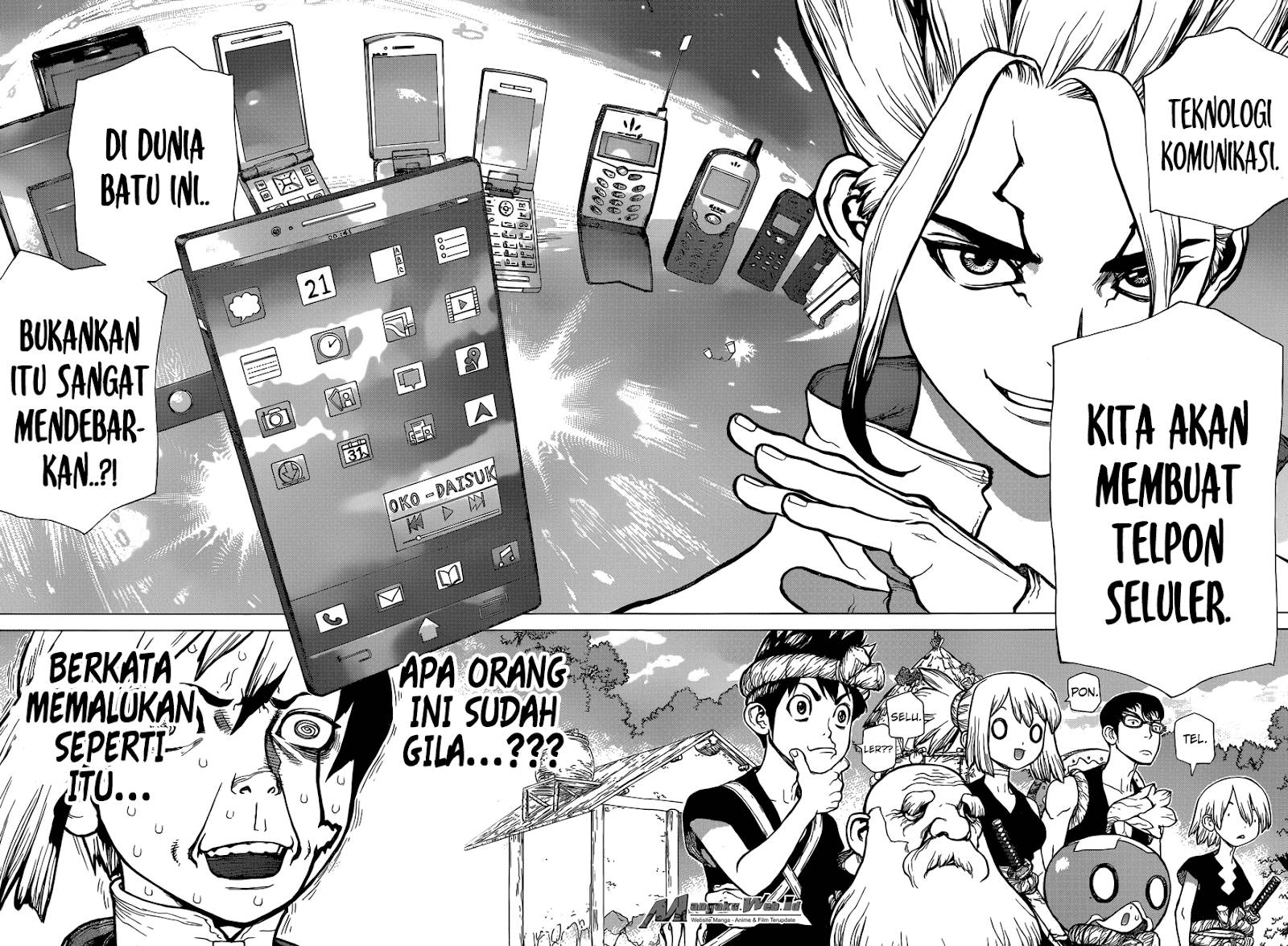 Dr. Stone Chapter 50 Gambar 12