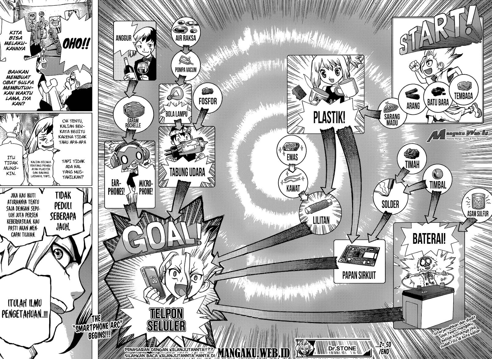 Dr. Stone Chapter 50 Gambar 15