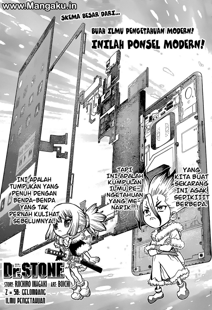 Dr. Stone Chapter 58 Gambar 2