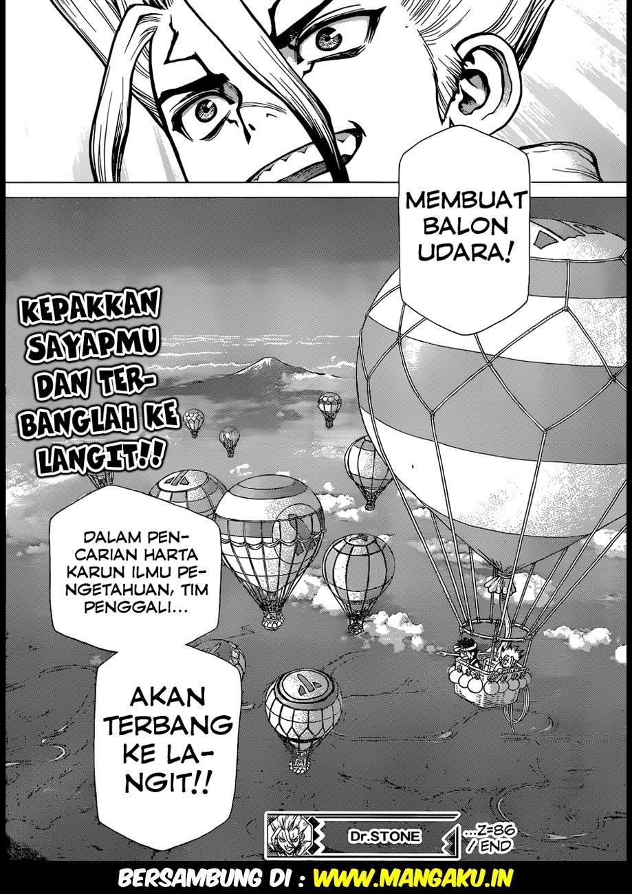 Dr. Stone Chapter 86 Gambar 18