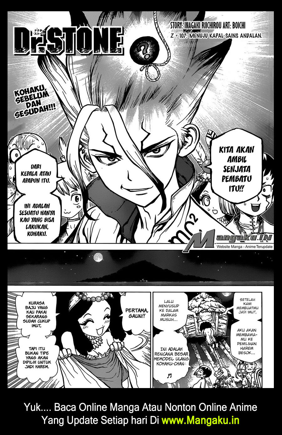 Dr. Stone Chapter 107 Gambar 2