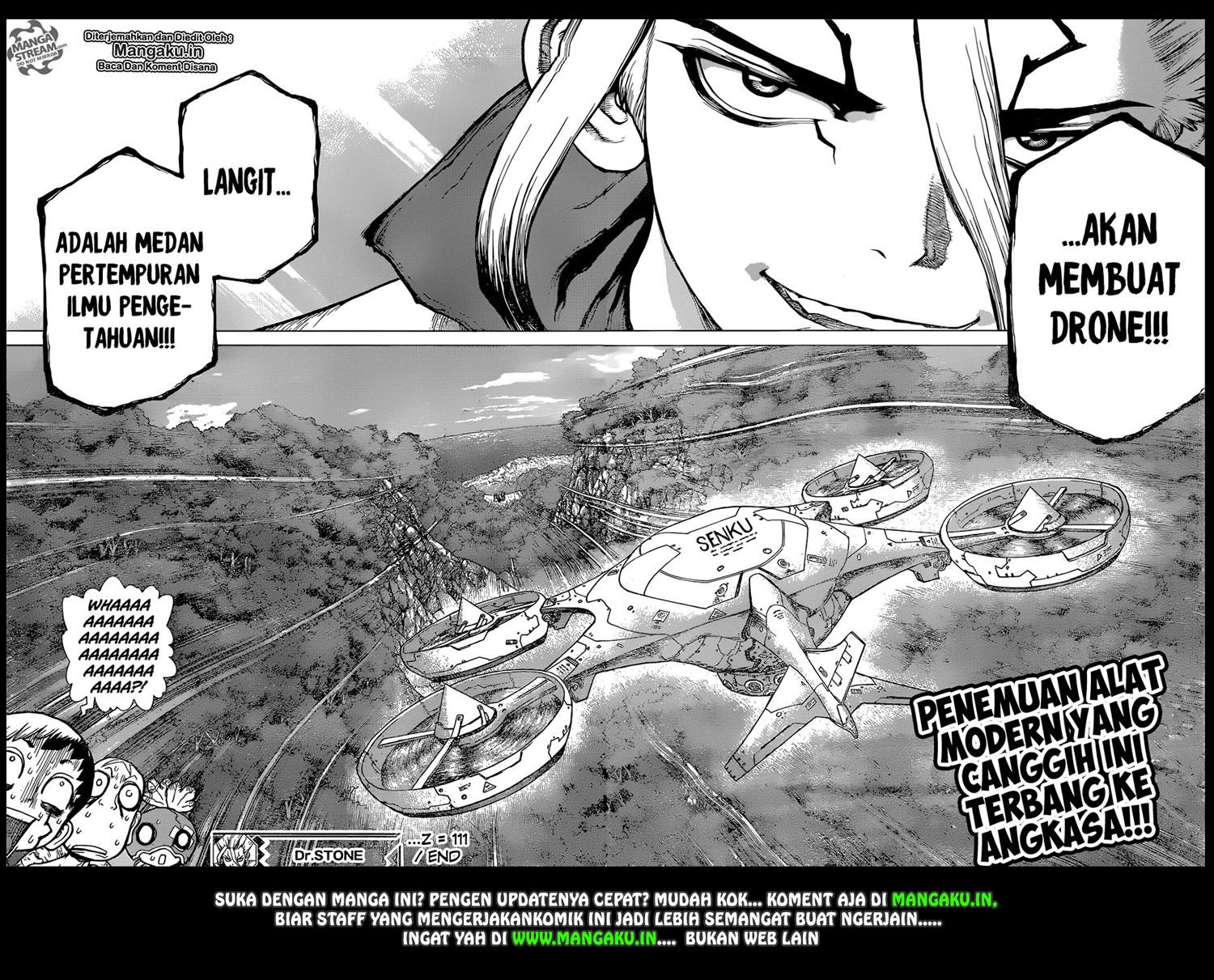 Dr. Stone Chapter 111 Gambar 21