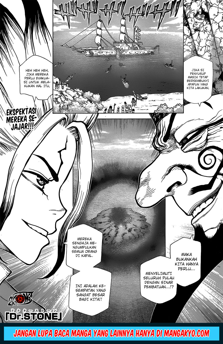 Dr. Stone Chapter 128 Gambar 1