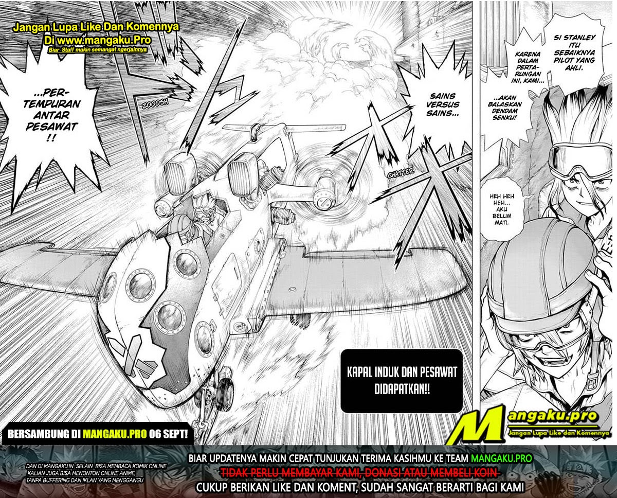 Dr. Stone Chapter 163 Gambar 18