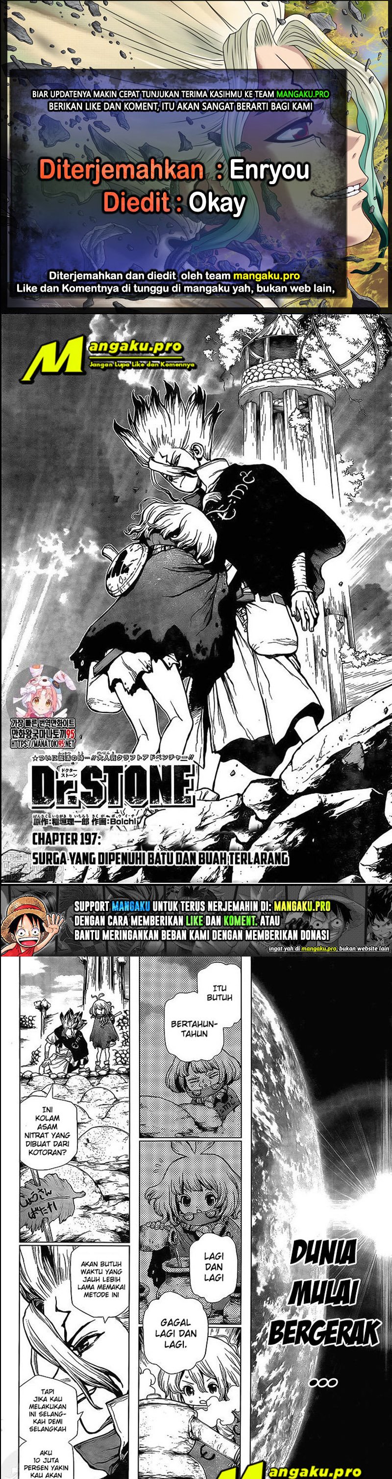 Dr. Stone Chapter 197 Gambar 1