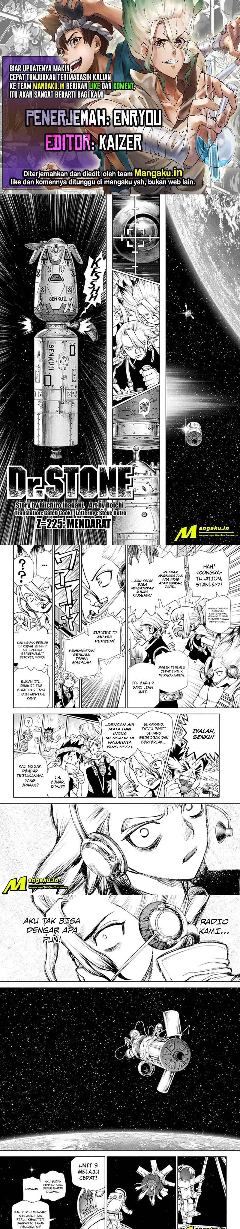 Dr. Stone Chapter 225 Gambar 1