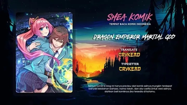 Dragon Emperor Martial God Chapter 39 Gambar 1