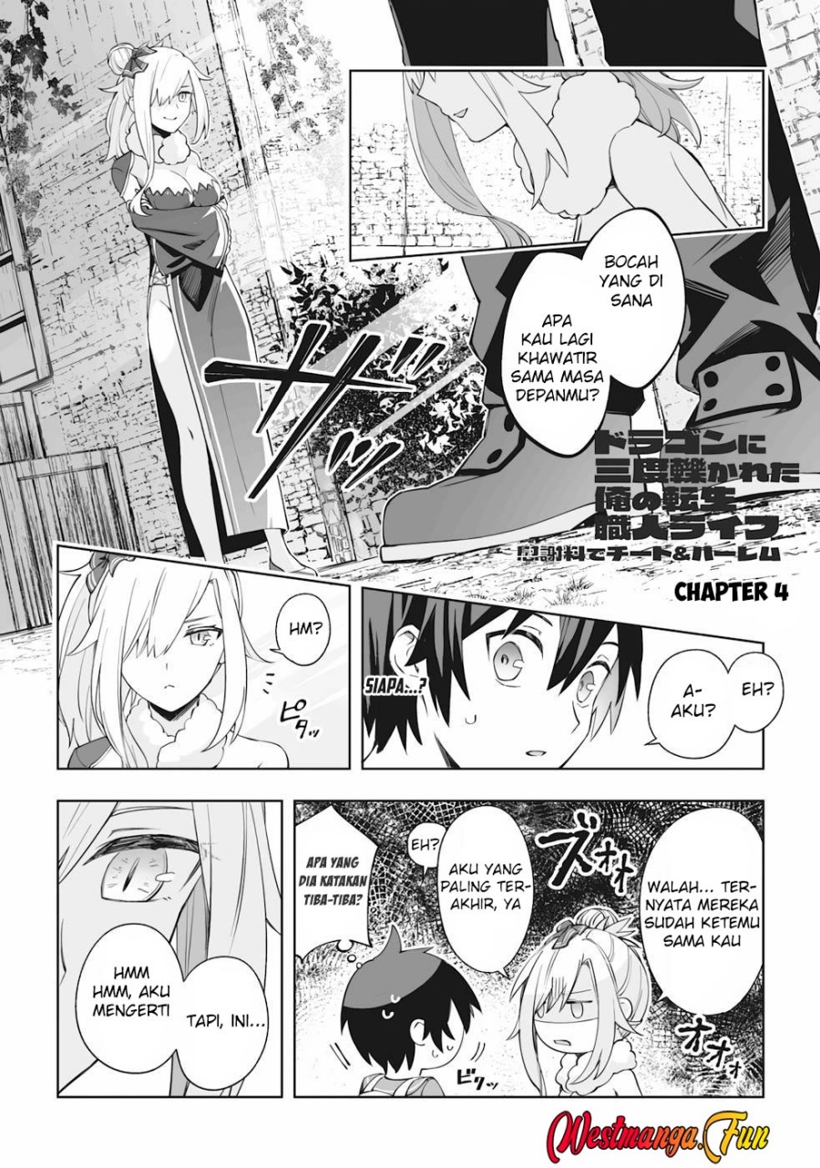 Dragon ni Sando Hikareta Ore no Tensei Shokunin Life Chapter 04 Gambar 2