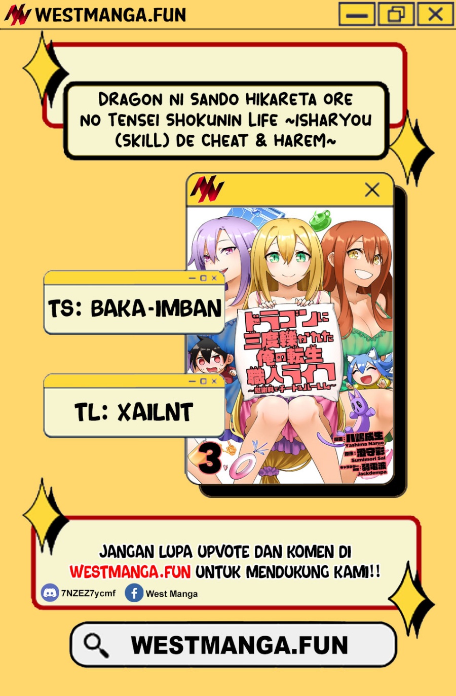 Dragon ni Sando Hikareta Ore no Tensei Shokunin Life Chapter 04 Gambar 4