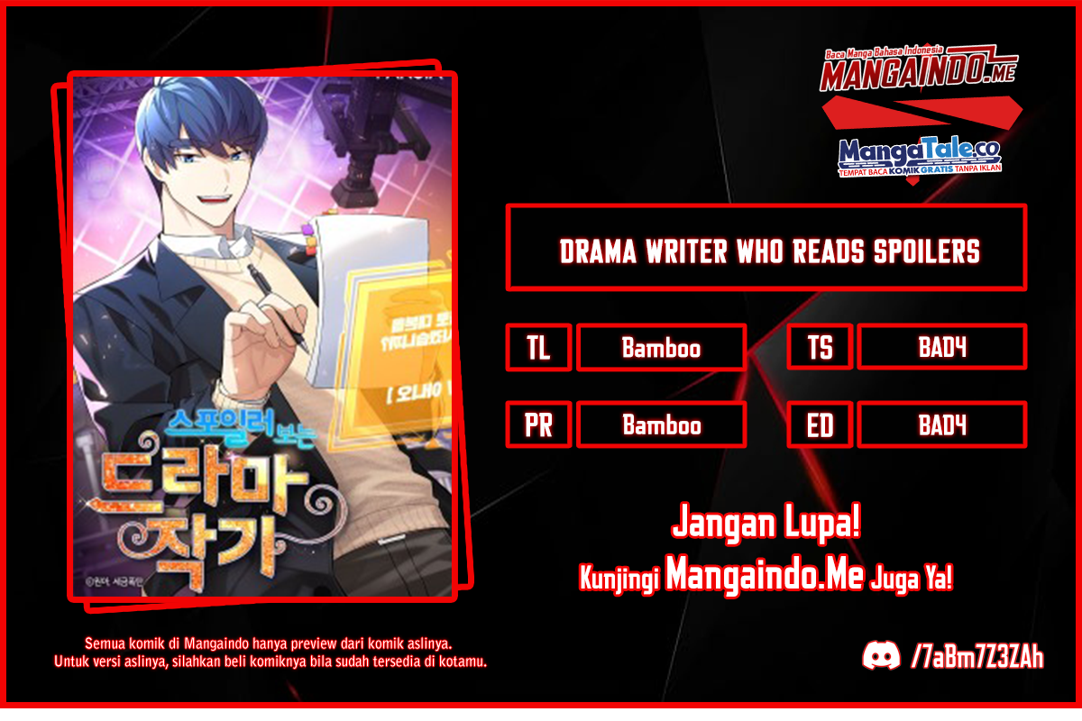 Drama Writer Who Reads Spoilers Chapter 01 Gambar 1