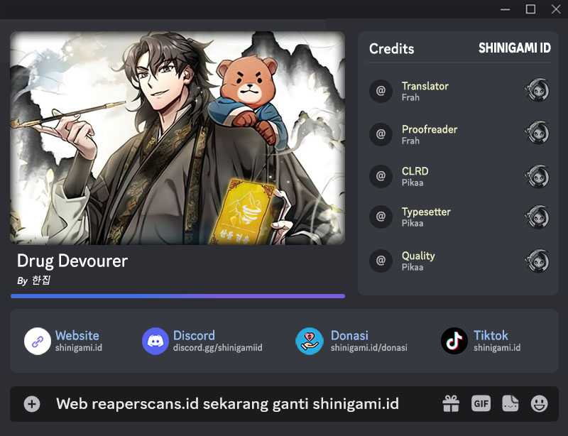 Drug Devourer Chapter 26 Gambar 1