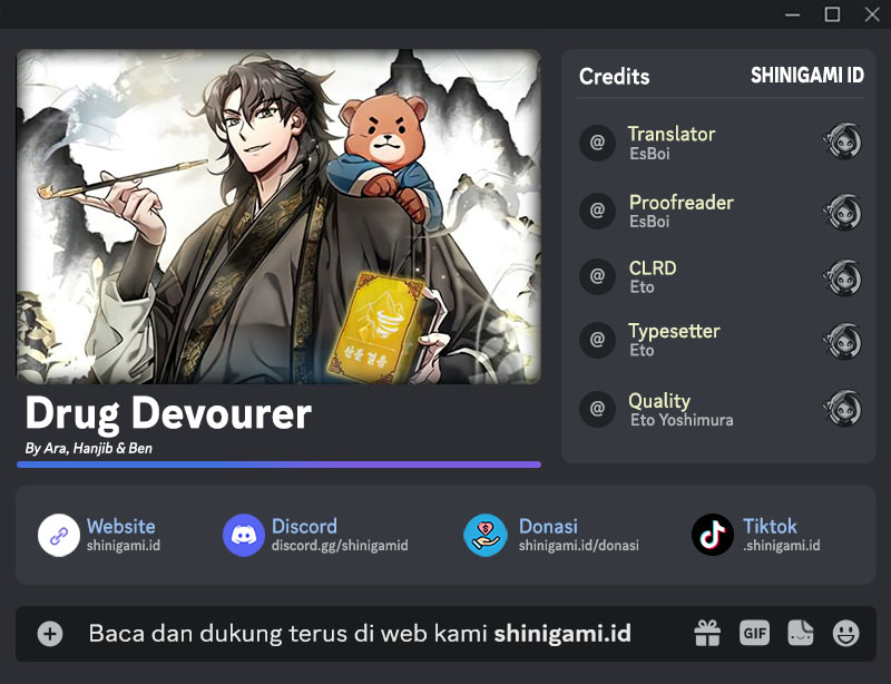 Drug Devourer Chapter 36 Gambar 1