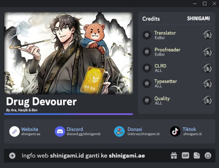 Drug Devourer Chapter 45 Gambar 1
