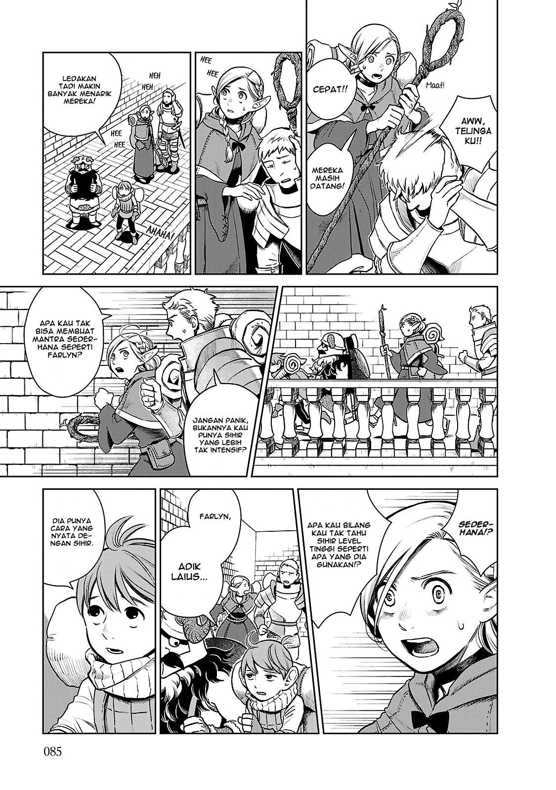 Dungeon Meshi Chapter 11 Gambar 8