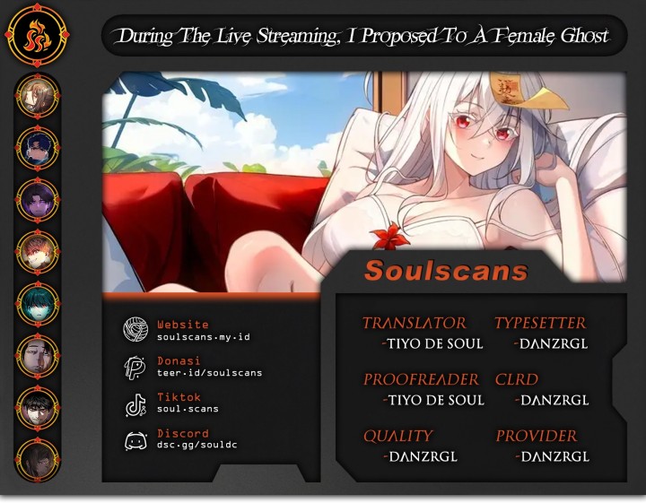 During The Live Streaming, I Proposed To A Female Ghost Chapter 22 Gambar 1