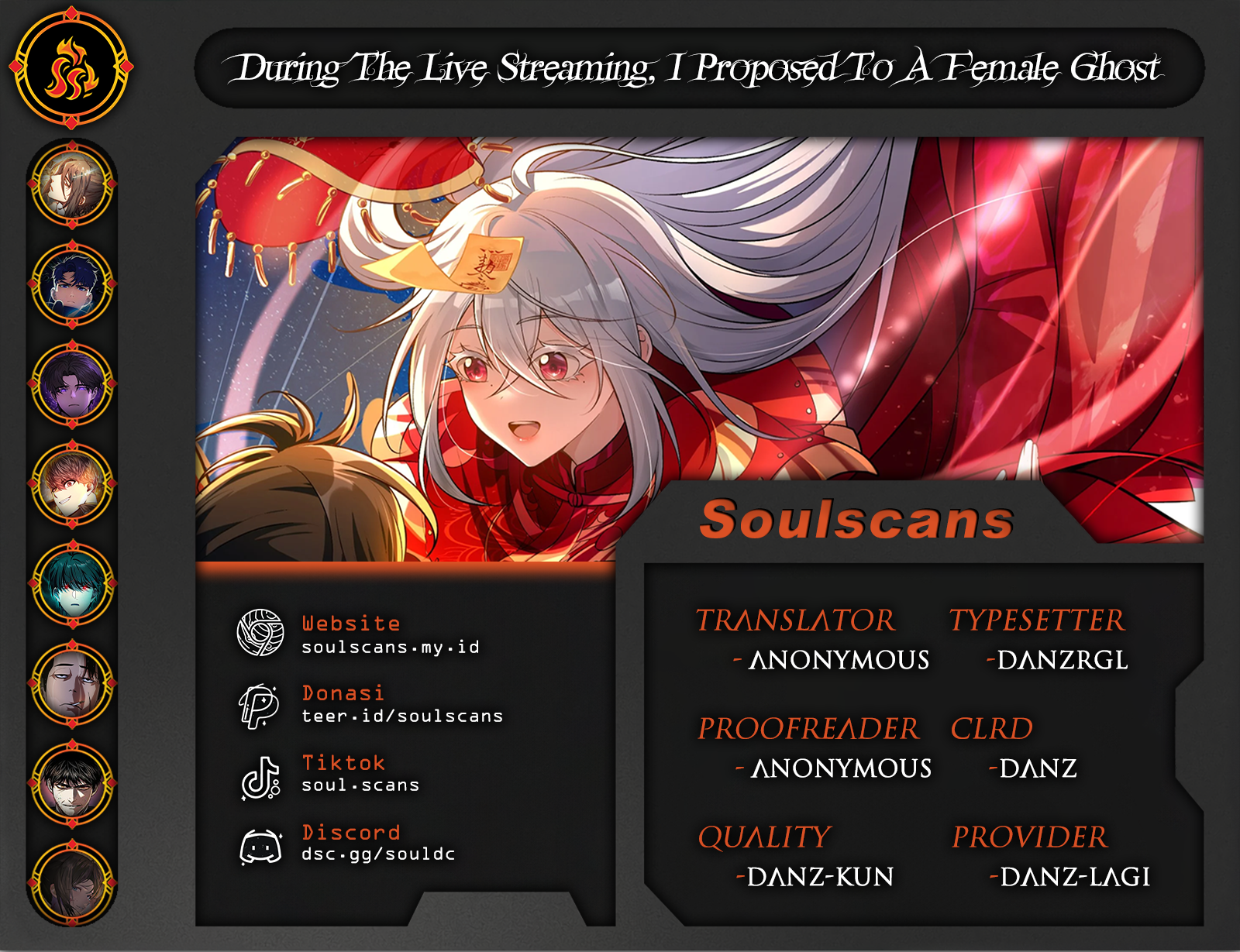 During The Live Streaming, I Proposed To A Female Ghost Chapter 39 Gambar 1