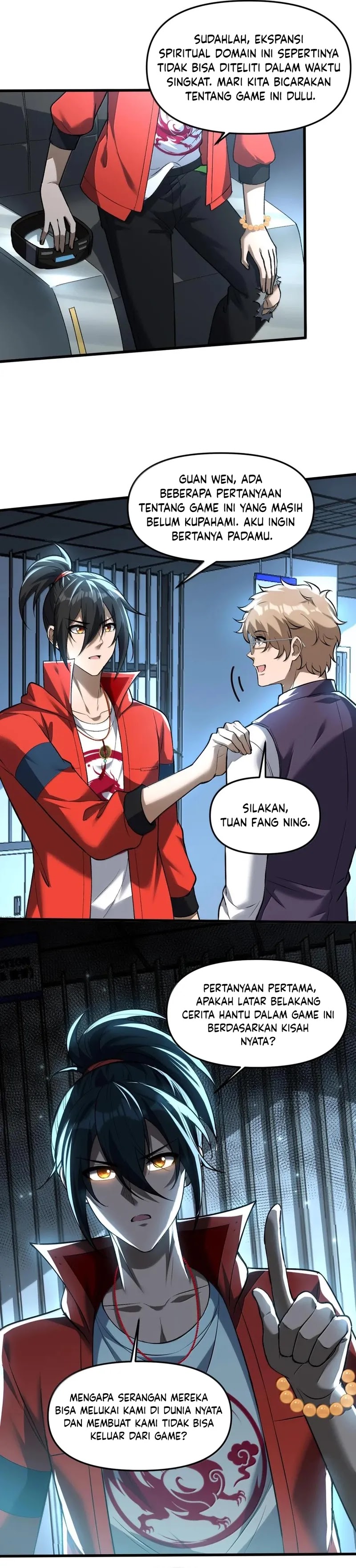 During The Live Streaming, I Proposed To A Female Ghost Chapter 46 Gambar 17