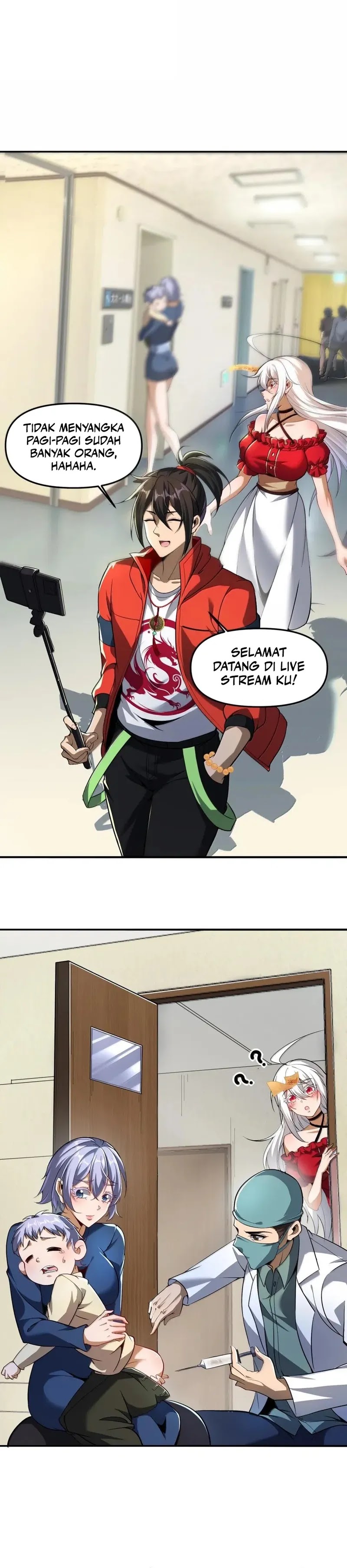 During The Live Streaming, I Proposed To A Female Ghost Chapter 57 Gambar 4