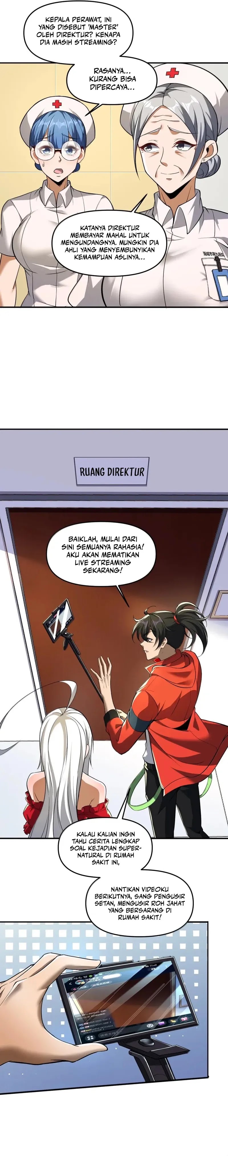 During The Live Streaming, I Proposed To A Female Ghost Chapter 57 Gambar 9