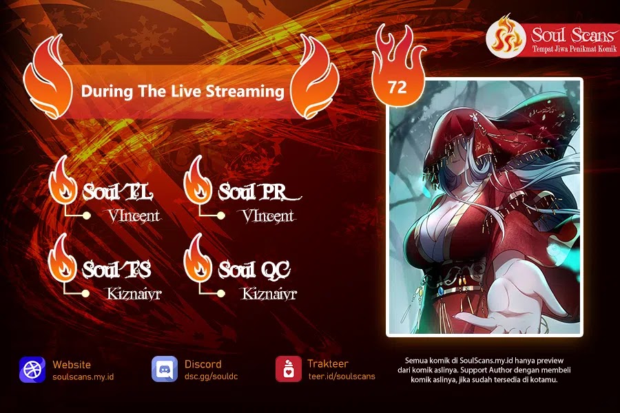 During The Live Streaming, I Proposed To A Female Ghost Chapter 72 Gambar 1