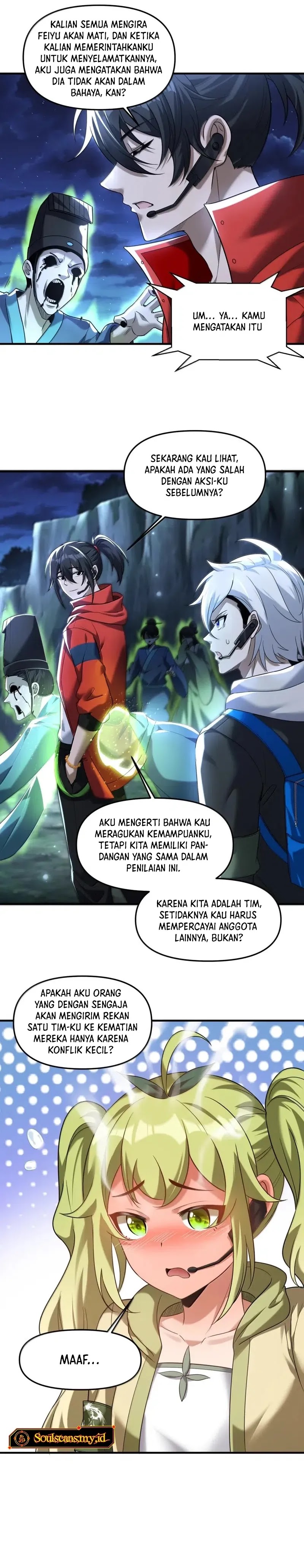 During The Live Streaming, I Proposed To A Female Ghost Chapter 72 Gambar 6