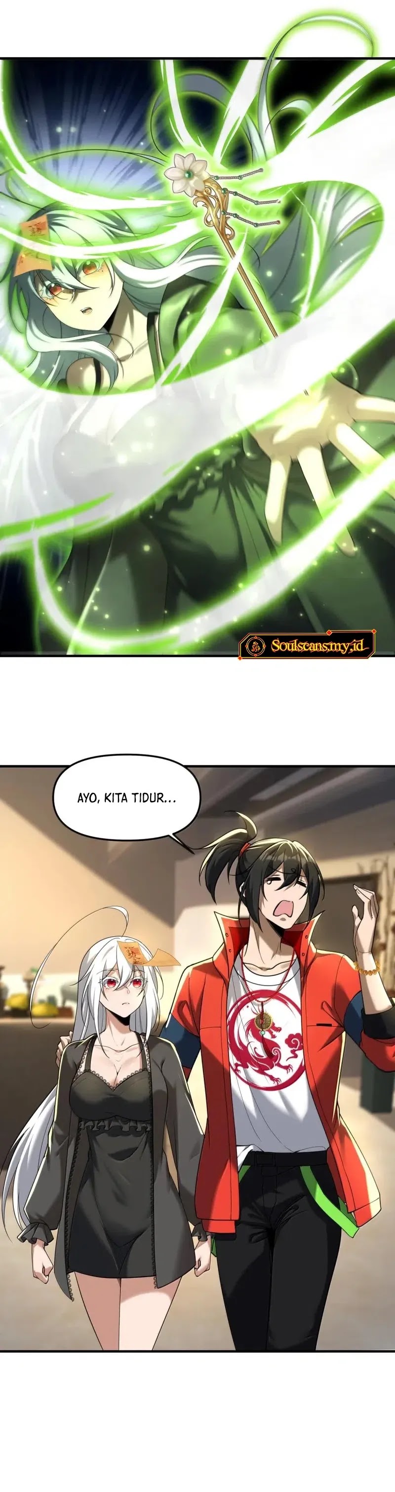 During The Live Streaming, I Proposed To A Female Ghost Chapter 76 Gambar 7