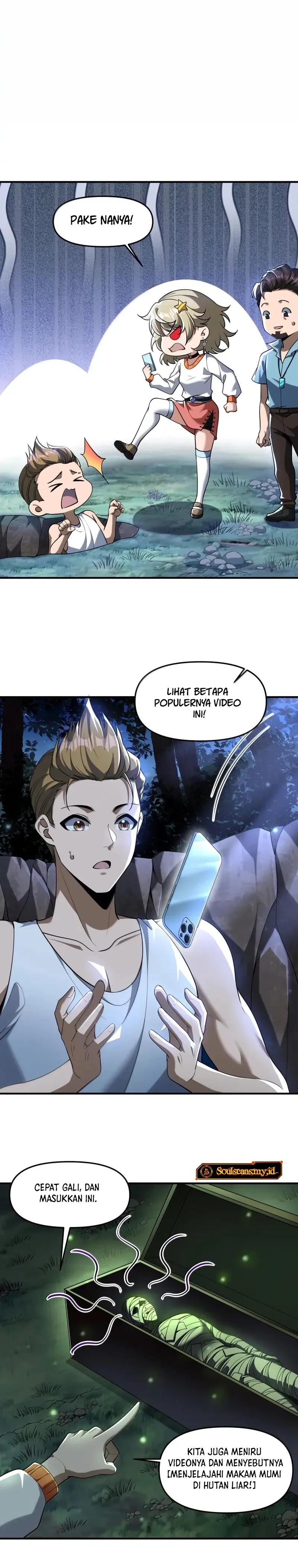 During The Live Streaming, I Proposed To A Female Ghost Chapter 76 Gambar 20